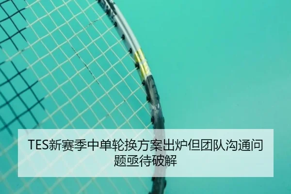 TES新赛季中单轮换方案出炉但团队沟通问题亟待破解